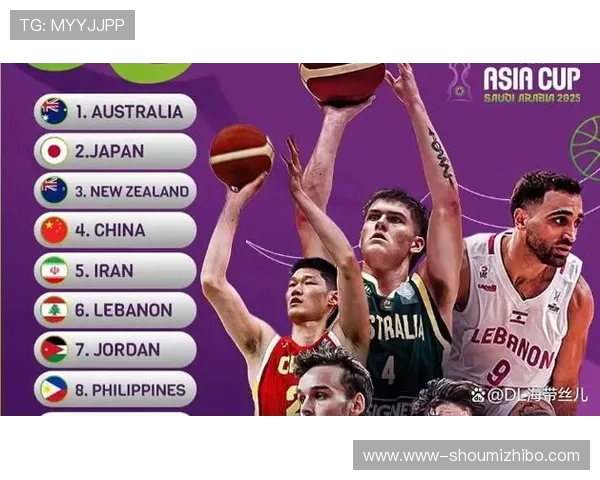 FIBA官方发布男篮亚洲杯战力榜 澳大利亚稳居第一 中国队排名第四 FIBA官方发布男篮亚洲杯战力榜 澳大利亚稳居第一 中国队排名第四